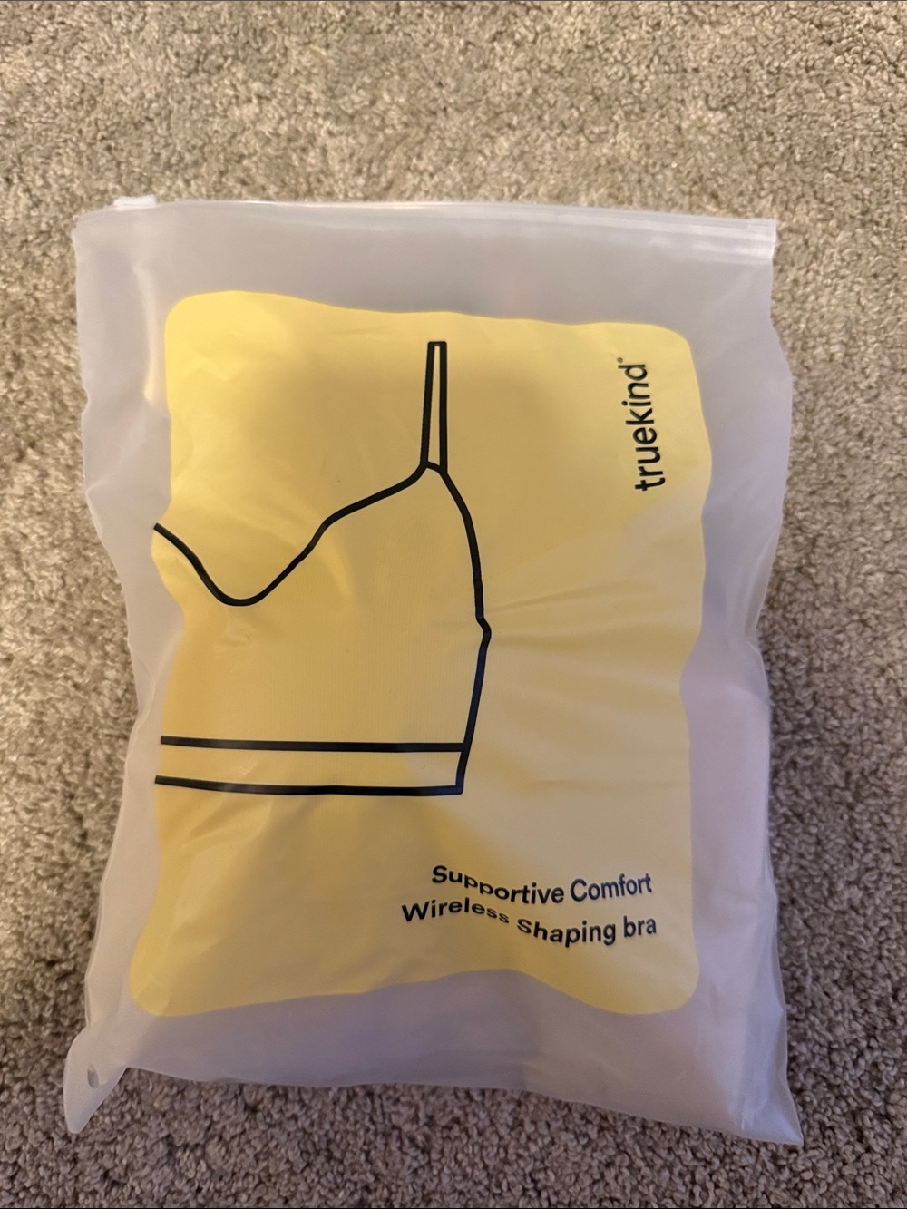 Truekind Supportive Comfort Wireless Shaping Bra- NWT